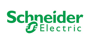 Green Schneider Electric logo with 'S' icon.
