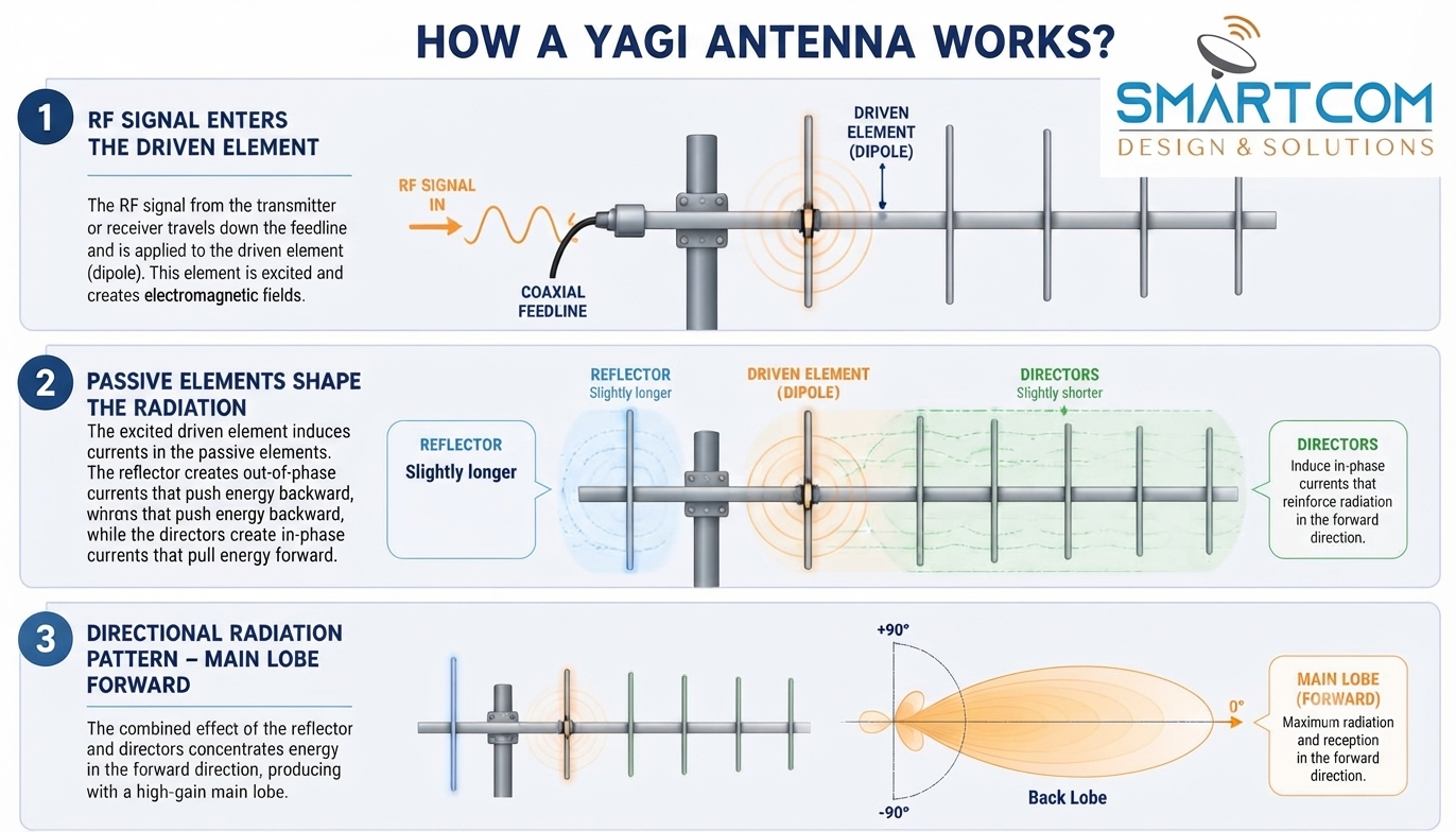 How Does a Yagi Antenna Work?