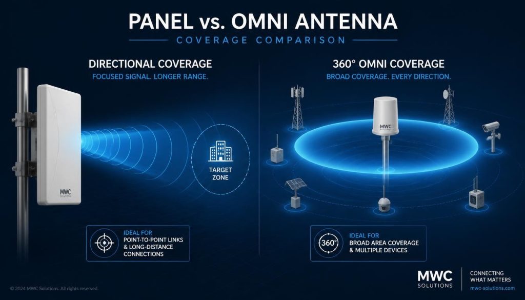 Panel Antenna vs. Omni Antenna: Which One Should You Choose?