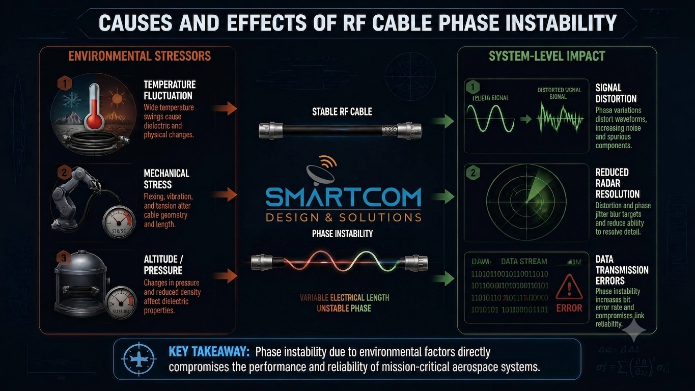 Causes and Effects of RF Cable Phase Instability